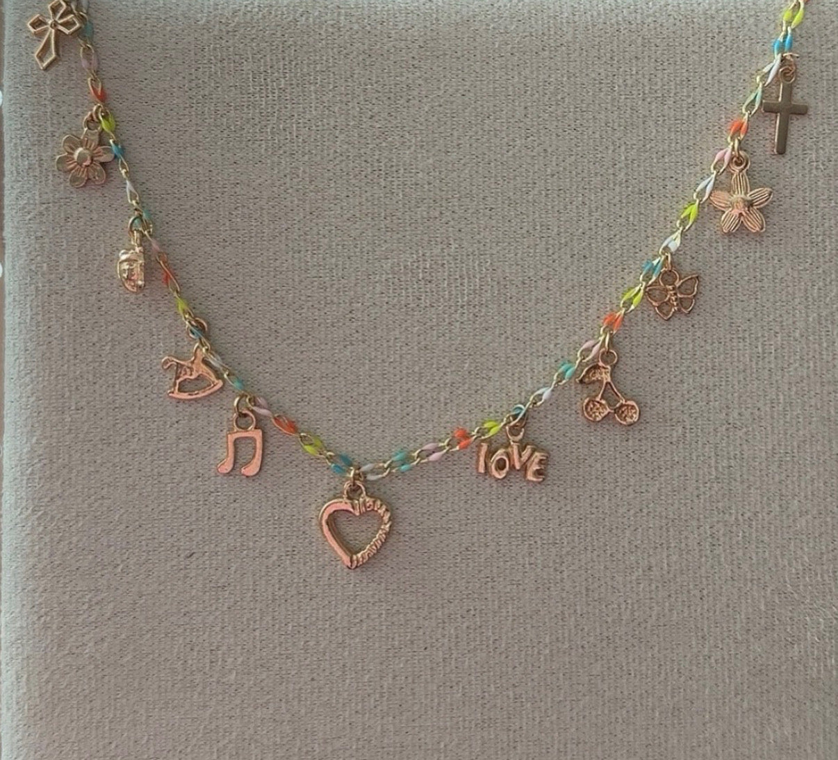 Custom Charm Necklace